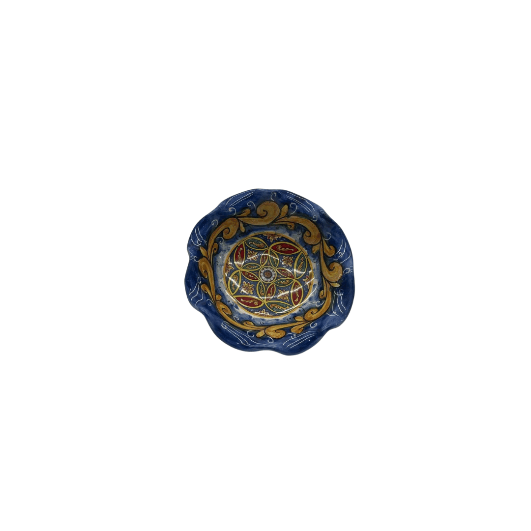 134 ciotoline smerlate d13 cm.