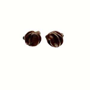 237 Orecchini clip rosa terracotta
