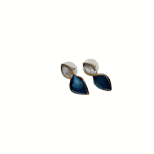 260 orecchini bottone spirale Royal