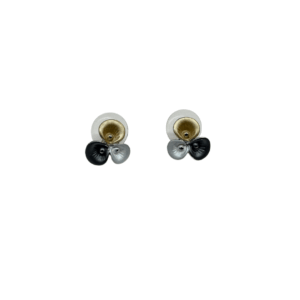 263 orecchini bottone orecchiette svr/gr/gld