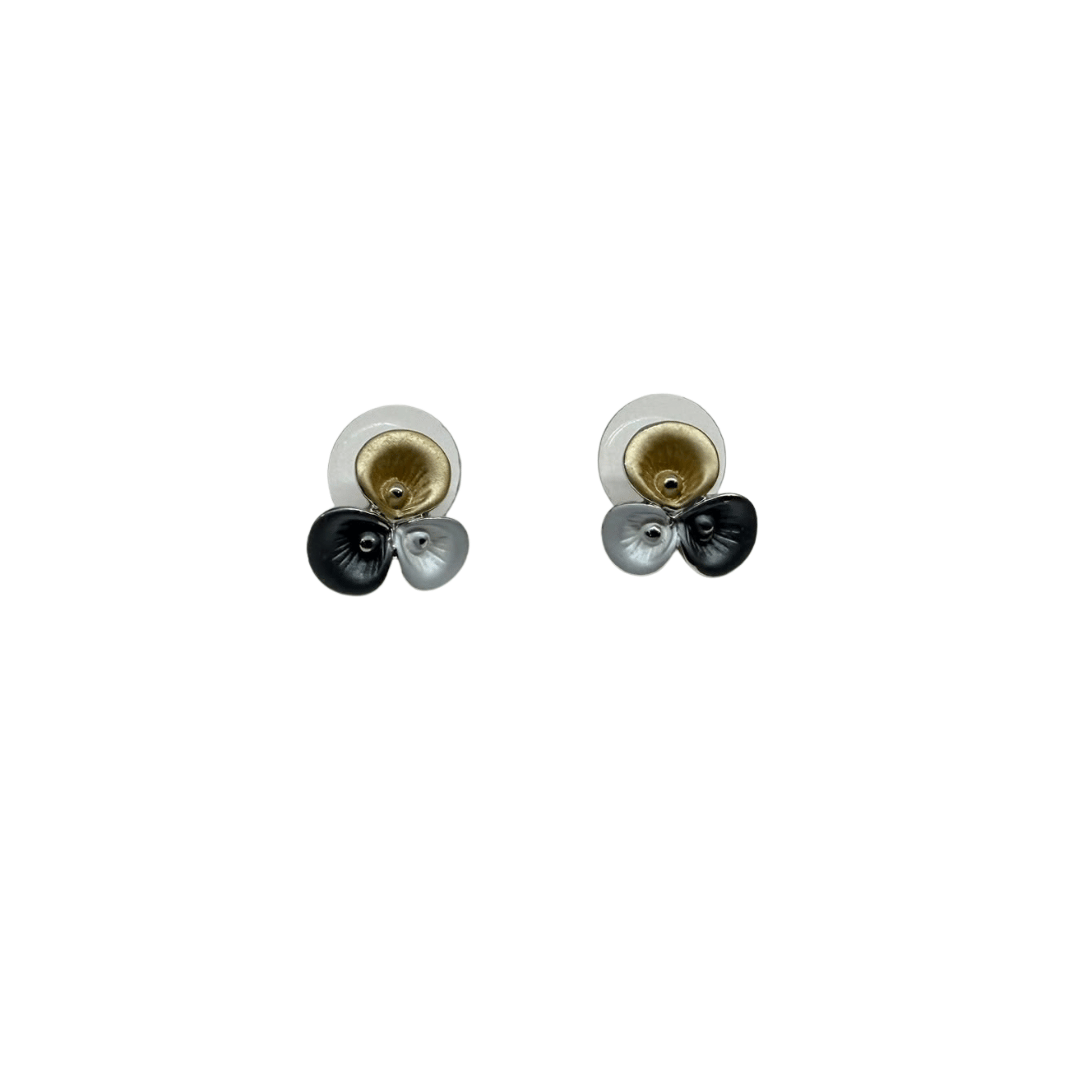 263 orecchini bottone orecchiette svr/gr/gld