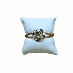 278 bracciale elastico triangoli caramel