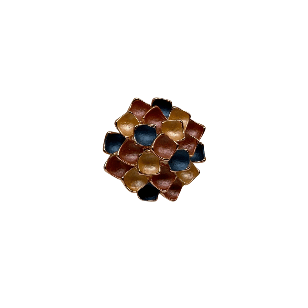 334 anello regolabile rombi Ceylon