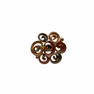 345 anello regolabile spirale terra cotta