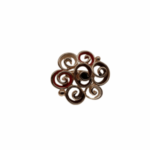 348 anello regolabile spirale fucsia
