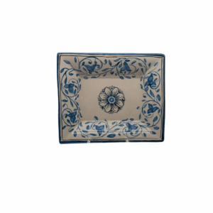 087 svuotatasche 27x22 cm decorato a mano caltagirone